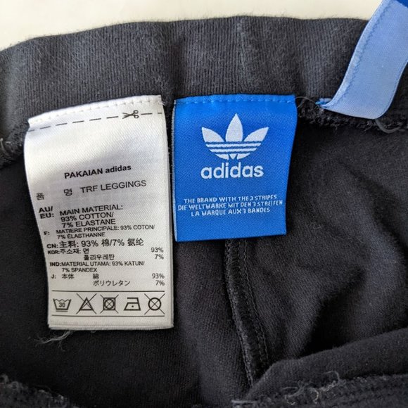 Adidas Originals Trefoil Logo Leggings - Picture 5 of 8